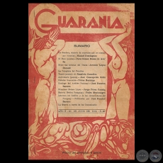 REVISTA GUARANIA - AO 2  N 20  JUNIO 20 DE 1935 - Director: JUAN NATALICIO GONZLEZ