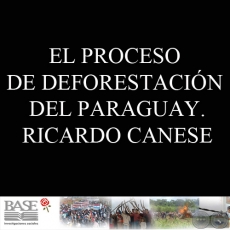 EL PROCESO DE DEFORESTACIN DEL PARAGUAY - Por RICARDO CANESE - Ao 1988