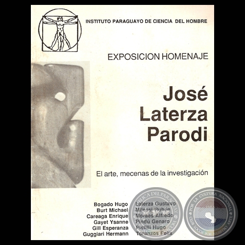 EXPOSICIN HOMENAJE A JOS LATERZA PARODI, 1989 - Direccin, diseo y diagramacin: RUBN MILESSI