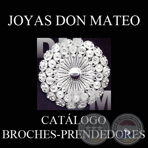 BROCHES y PRENDEDORES DE FILIGRANA DE PLATA - JOYAS de DON MATEO