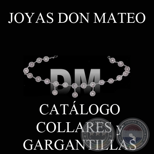 COLLARES - GARGANTILLAS DE FILIGRANA DE PLATA - JOYAS DON MATEO