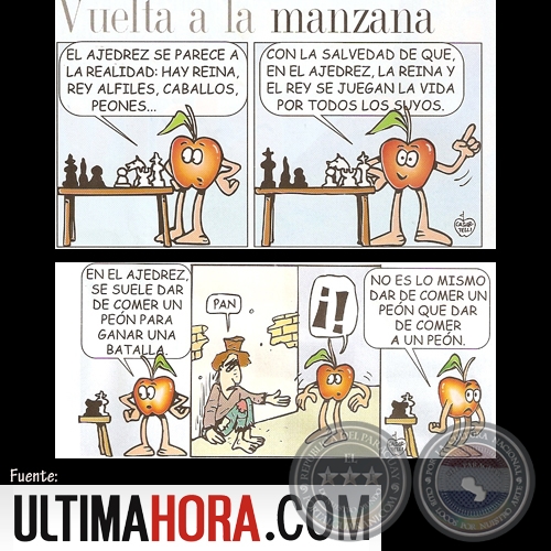 VUELTA A LA MANZANA, 2009 - Humor grfico de MARIO CASARTELLI