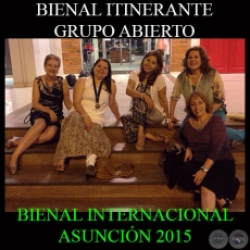 BIENAL ITINERANTE, 2015 - INTERACCIN EN LA VA PBLICA - BIENAL INTERNACIONAL DE ARTE DE ASUNCIN