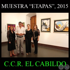 MUESTRA ETAPAS, 2015 - Obras de GLADYS MAS