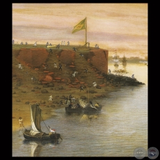 ITAPIRÚ 1866, PARAGUAY - Óleo de CÁNDIDO LÓPEZ