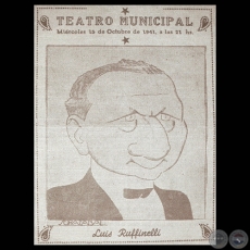 LUIS RUFFINELLI, 1941 - Caricatura de SORAZABAL