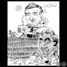LOS EX (JOS MUJICA y FERNANDO LUGO) - LDERES DEL MUNDO - Caricatura de NICO
