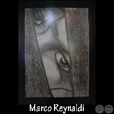 ESPEJO DEL ALMA (De la serie) - Dibujo de Marco Reynaldi -  Año 2007
