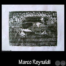 Grabado de Marco Reynaldi