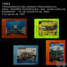 TRANSMISÓN DEL MANDO PRESIDENCIAL 1993