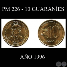 PM 226 - 10 GUARANES  AO 1996
