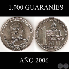 1.000 GUARANES  AO 2006