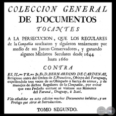 COLECCIN GENERAL DE DOCUMENTOS - TOMO SEGUNDO