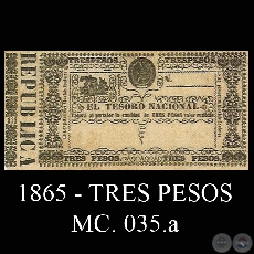 TRES PESOS - MC035.a - SIN FIRMAS